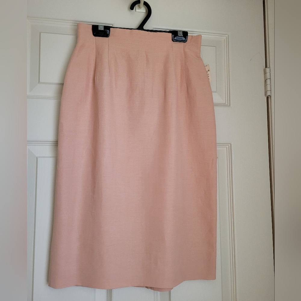 New Liz Claiborne Linen/Rayon tailored skirt